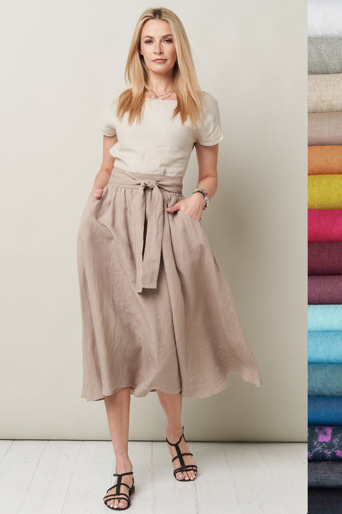 Organic Linen Two Piece Set Kaja